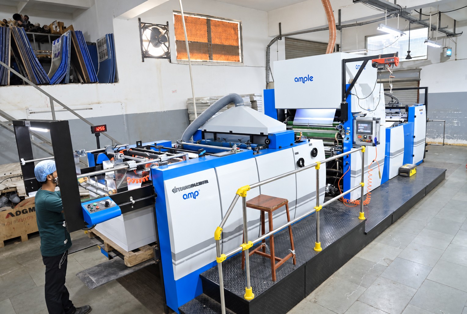 Automatic film lamination at Subhashish